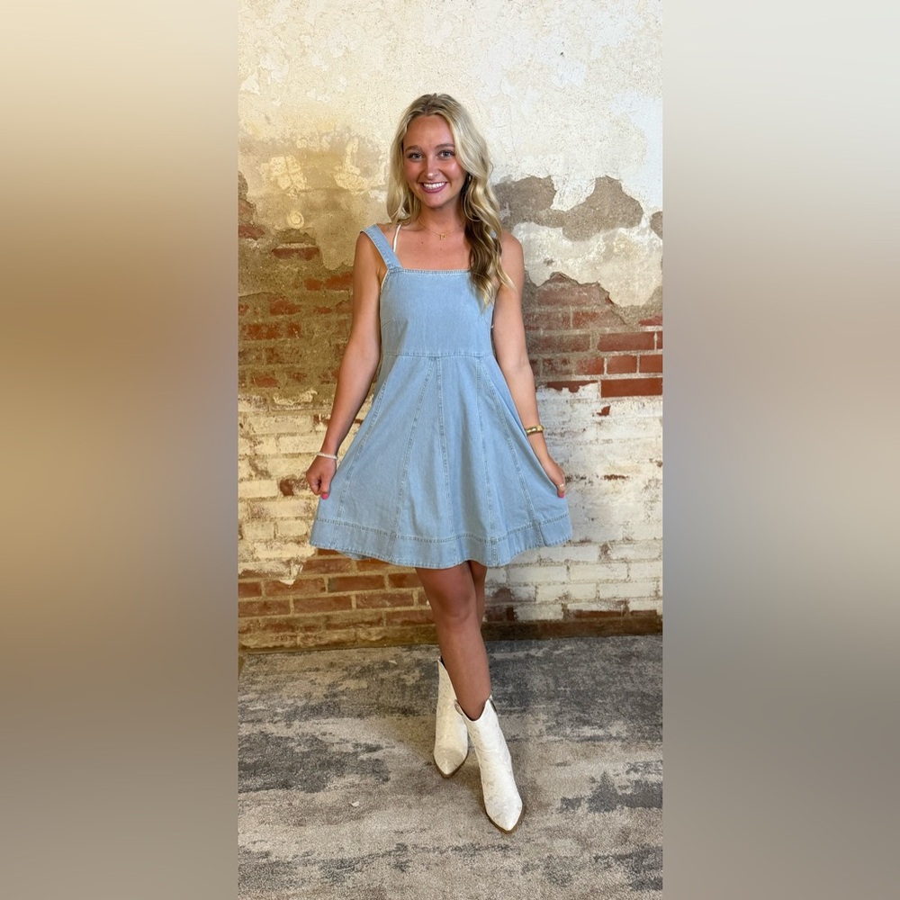 Denim Tank Dress